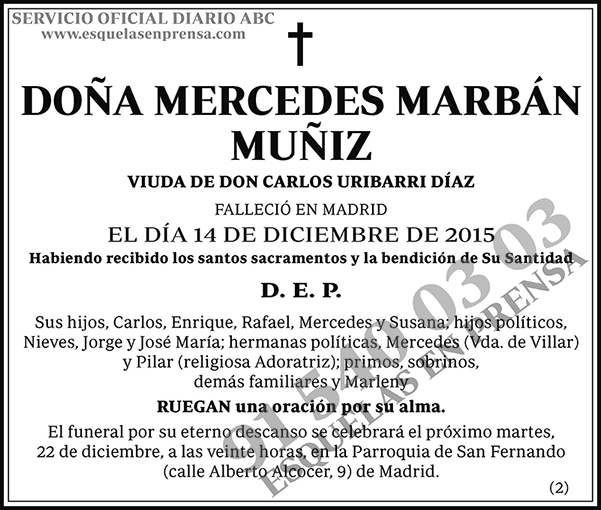Mercedes Marbán Muñiz